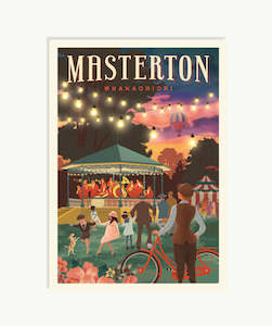 Wairarapa: Masterton Queen Elizabeth Park Postcard