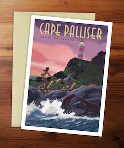 Cape Palliser Lighthouse Greeting Card