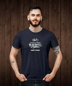 Blackwell and Sons Logo Tee Shirt - Navy