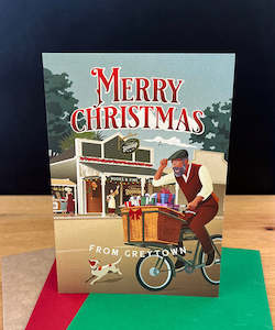 Cards And Stationery: Gift Card - Merry Christmas from Greytown