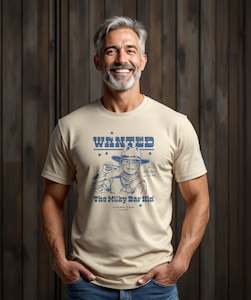 Clothing And Hats: Wanted: The Milky Bar Kid Tee Shirt - Ecru