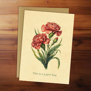 Blackwell Press: Friendship Card - This is a paper hug