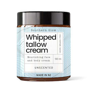 Southern Glow - Whipped Tallow Cream - Unscented (100ml)