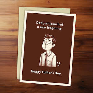 Father's Day - Dad just launched a new fragrance