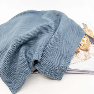 Homewares: Ecovask Hand Towel - Denim