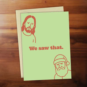 Blackwell Press: Christmas Card - We saw that