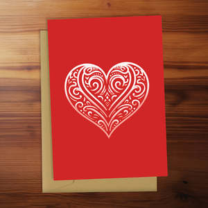 New Collection: Wedding Card - Love heart