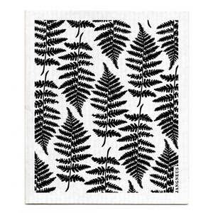 Homewares: Jangneus - Black Fern Dishcloth