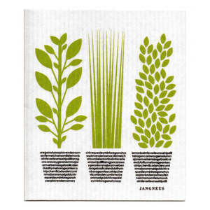 Jangneus - Green Herbs Dishcloth