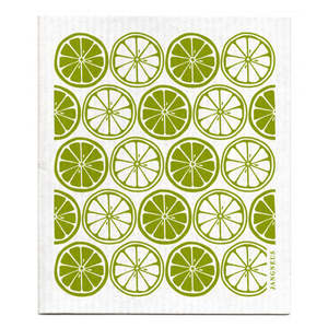Homewares: Jangneus - Green Citrus Dishcloth