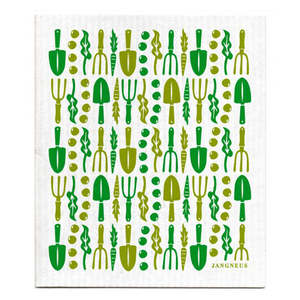 Homewares: Jangneus - Green Gardening Dishcloth