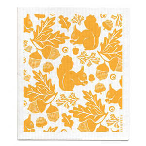 Homewares: Jangneus - Ochre Squirrel Dishcloth