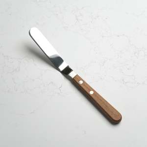 Stainless Steel Spatula (Wooden Handle)