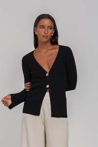 Knitwear Jackets Coats: Changed Forever Cardi - Black