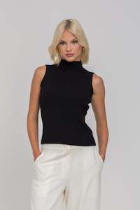 Knitwear 2: Elusive Thoughts Tank - Black