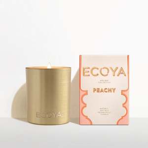 Ecoya: Ecoya - Holiday - Peachy Goldie Candle - 460g