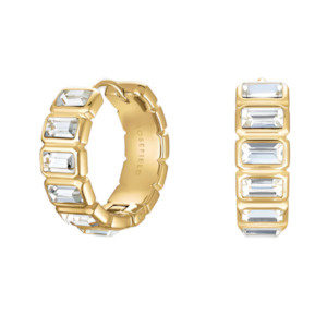 Mothers Day Edit: Rosefield - Iconic Octagon Hoops - Gold