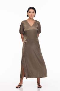 Neutrals: Vallis Dress - Forest