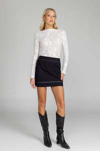 PRE-ORDER Lost In A Dream Mini - Black with White Stitching