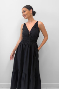 Midnight Whispers Dress - Black