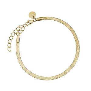 Rosefield: Rosefield Snake Bracelet - Gold