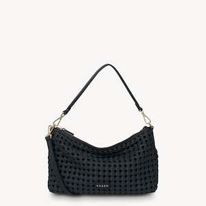 Saben - Claudia Crossbody - Black Braid