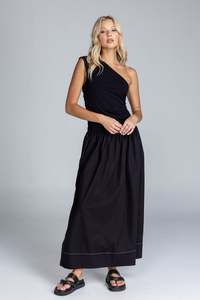 S26/50848 Between Heartbeats Dress - Black