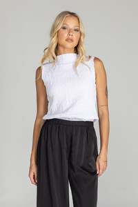 Gemma Tank - White