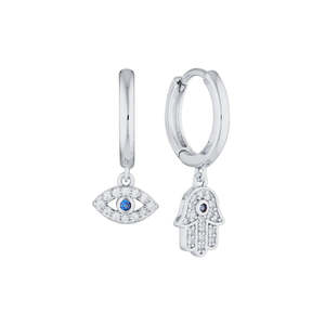 Gimme - Milos Protection Earrings - Silver