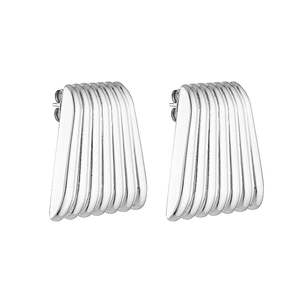 Porter Jewellery - Caterpillar Earrings - Silver