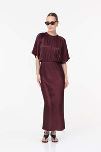 Most Loved: Euphoria Dress - Winter Wine