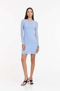 H26/50901 Gigi Mini - Blue with Silver Diamantés