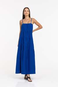 Most Loved: Carmen Dress - Cobalt Blue