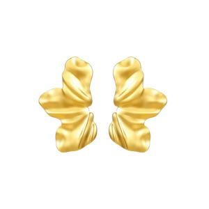 Accessories: Castel & Co - Sienna Earrings - Gold