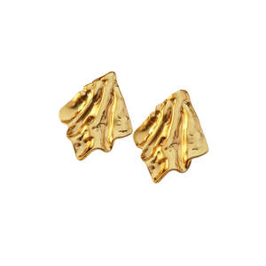 Accessories: Castel & Co - Callie Earrings - Gold