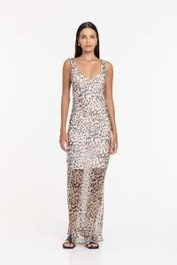 Most Loved: Alexandria Dress - Leopard Print