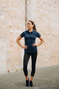 Frontpage: Womens Dual Tech Polo