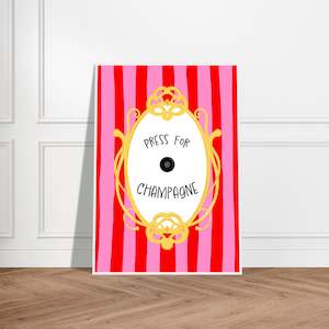 Maximalist Prints: Press for Champagne
