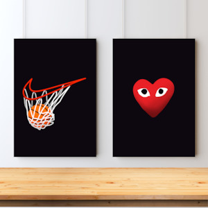 Double: Swish Love Double Art Set