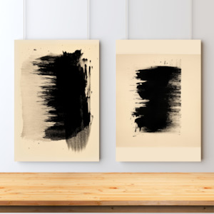 Double: Charcoal Art Set