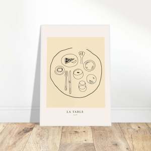 Minimalist: La Table