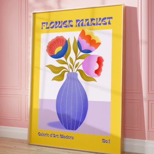 Floral: Flower Market No:1