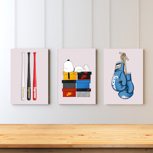 Tripe: Snoop Supreme Triple Art Set