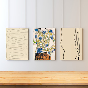 Tripe: Minimal Fashion Art Set