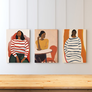 Mimi, Lottie & Stella Art Set