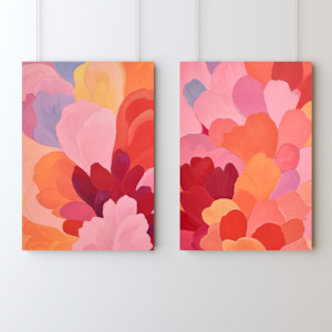 Abstract: Painted Love Art Set