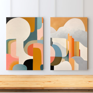 Abstract: Colour Me City Art Set