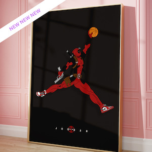 Bball: Deadpool x Jordan Limited Edition