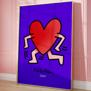 The Artists: Keith Haring Purple Heart