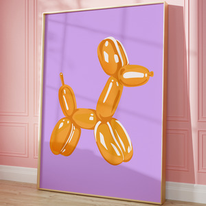 Modern Love: Balloon Dog Orange